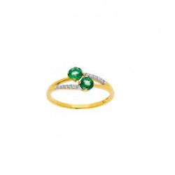 BAGUE EMERAUDE 3.5MM DTS 0,06CT