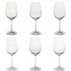 6 VERRES A PIED GRAPHIK 35 CL