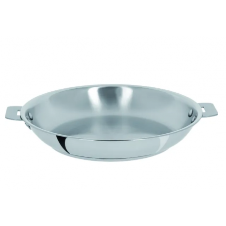 POÊLE INOX CASTELINE AMOVIBLE 28CM POÊLE INOX CASTELINE AMOVIBLE 28CM