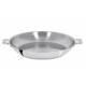POÊLE INOX MUTINE AMOVIBLE 30 CM