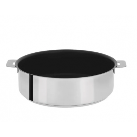 SAUTEUSE INOX ANTI-ADHÉRENT EXCELISS MUTINE AMOVIBLE 24CM SAUTEUSE INOX ANTI-ADHÉRENT EXCELISS MUTINE AMOVIBLE 24CM