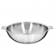 WOK INOX CASTELINE AMOVIBLE 28 CM
