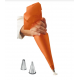 POCHE À DOUILLE SILICONE + 2 DOUILLES