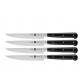 COFFRET DE 4 COUTEAUX À STEAK LAME LISSE