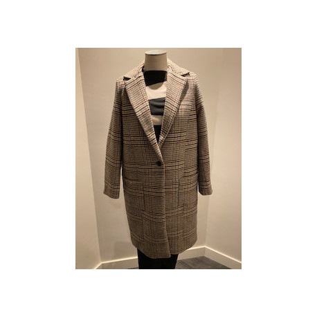 Manteau Long A Carreaux Achetezachato