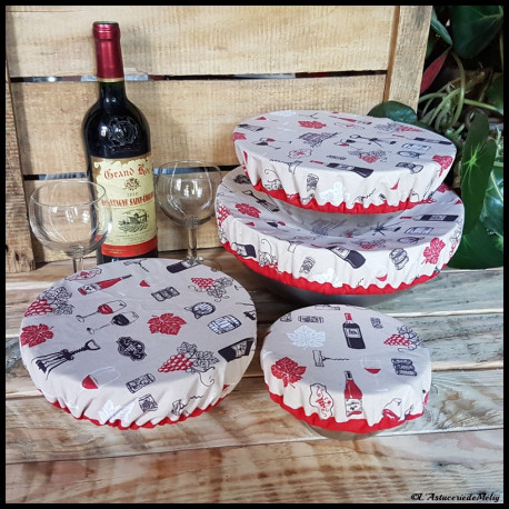 Charlotte couvre plat "Grand Cru" S Charlotte couvre plat "Grand Cru" S