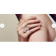 Bague Christofle argent idole  femme